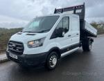 2019 69 Transit tipper double cab, 130ps, 110,000 miles, 1 owner straight from company, full logbook, 2 keys.