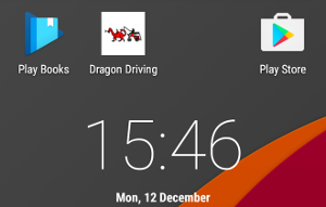 Put a Dragon Driving shortcut on your Phone